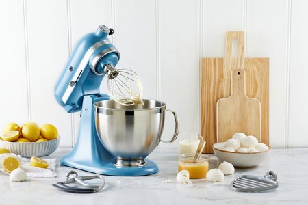 KitchenAid KSM195 Mixer & Accessories Blue Velvet-kitchenaid-What's Cooking Online Store