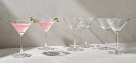 Maxwell & Williams Cosmopolitan Martini Glass 235ml Set of 6 Gift Boxed-krosno-What's Cooking Online Store