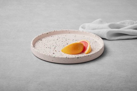 Maxwell & Williams Livvi Terrazzo Round Serving Tray 26cm Blush Gift Boxed-maxwell-and-williams-What's Cooking Online Store