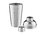 Maxwell & Williams Cocktail & Co Lexington Hammered Cocktail Shaker 500ml Silver Gift Boxed