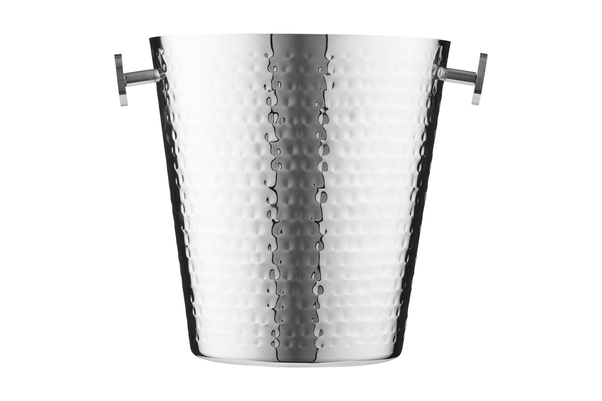 Maxwell & Williams Cocktail & Co Lexington Hammered Champagne Bucket Silver