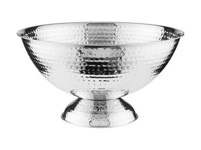 Maxwell & Williams Cocktail & Co Lexington Hammered Champagne Bowl Silver-maxwell-and-williams-What's Cooking Online Store