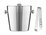 Maxwell & Williams Cocktail & Co Ice Bucket 1.2L With Lid & Tongs Stainless Steel Gift Boxed