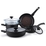 Essteele Per Salute Cookset 5 Piece with Glass Steamer