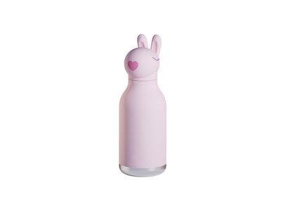 Asobu Bestie Bottle Bunny Double Wall Insulated Bottle 460ml Pink-kids-What's Cooking Online Store