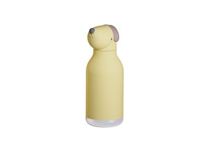 Asobu Bestie Bottle Dog Double Wall Insulated Bottle 460ml Yellow-kids-What's Cooking Online Store