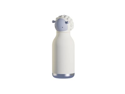 Asobu Bestie Bottle Sheep Double Wall Insulated Bottle 460ml White-kids-What's Cooking Online Store