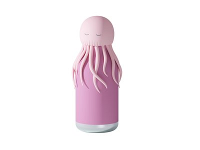 Asobu Bestie Bottle Jellyfish Double Wall Insulated Bottle 460ml Purple-kids-What's Cooking Online Store