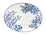 Maxwell & Williams Blue Coral Oval Platter 40x30cm Gift Boxed