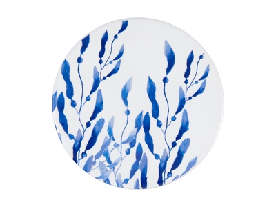 Maxwell & Williams Blue Coral Ceramic Round Coaster 10cm Seaweed-maxwell-and-williams-What's Cooking Online Store