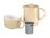 Maxwell & Williams Cafe Life Tea for One With Infuser 450ml Sand Gift Boxed