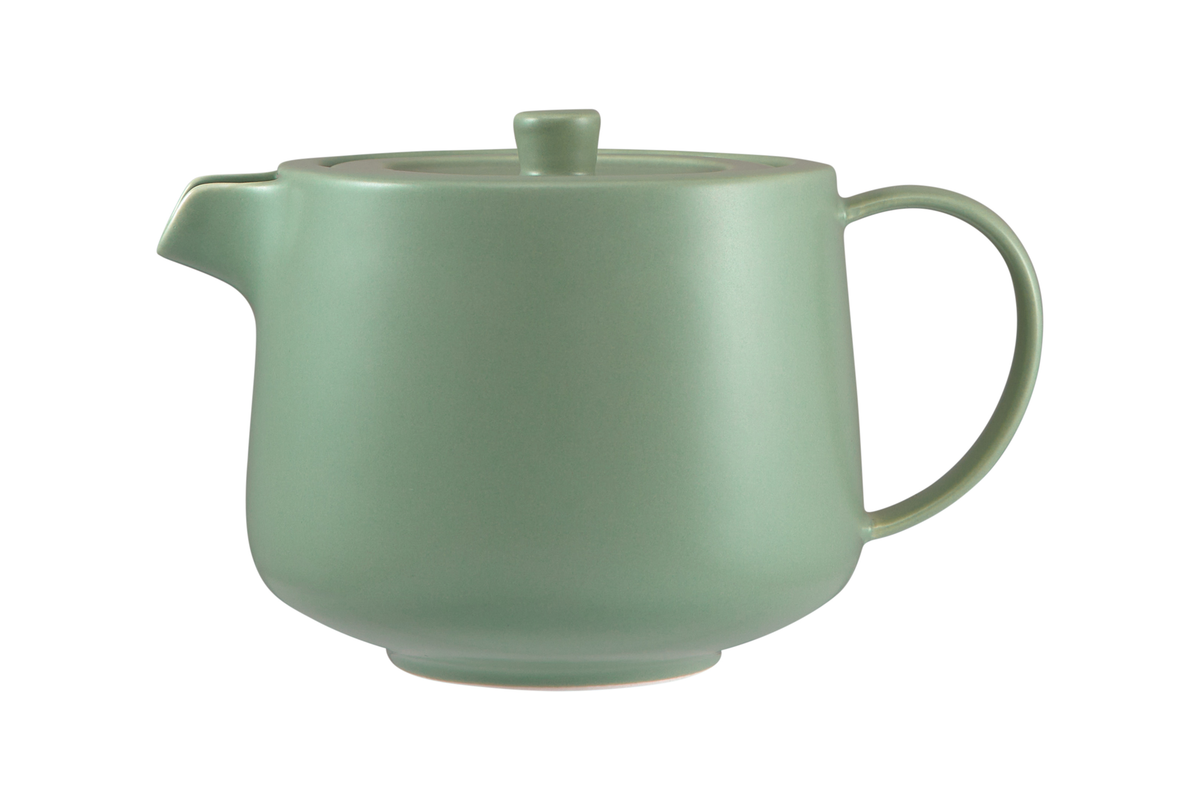 Maxwell & Williams Cafe Life Teapot With Infuser 500ml Seafoam Gift Boxed