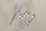 Maxwell & Williams Diamonds Cake Server & Fork Set 7pc Gift Boxed