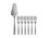 Maxwell & Williams Diamonds Cake Server & Fork Set 7pc Gift Boxed