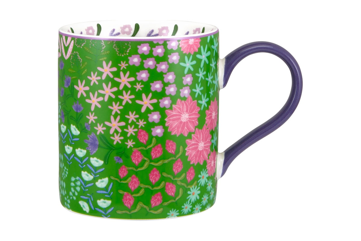 Maxwell & Williams Fields Of Joy Mug 350ml Green