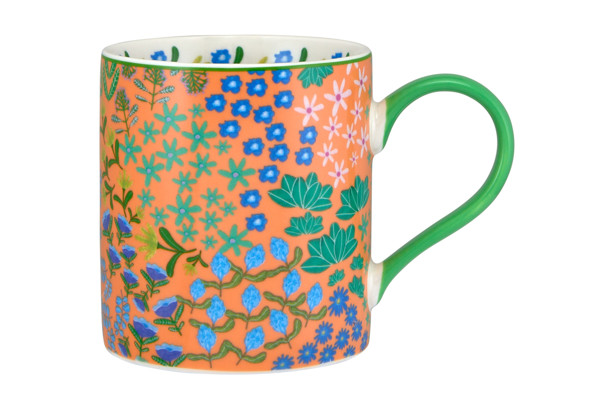 Maxwell & Williams Fields Of Joy Mug 350ml Peach