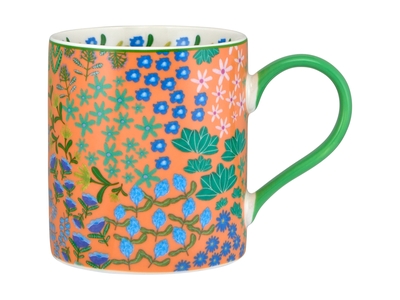 Maxwell & Williams Fields Of Joy Mug 350ml Peach-maxwell-and-williams-What's Cooking Online Store