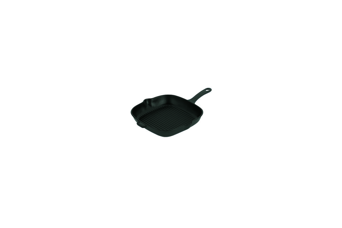 Chasseur Square Grill Pan 25cm Matt Black