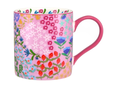 Maxwell & Williams Fields Of Joy Mug 350ml Pink-maxwell-and-williams-What's Cooking Online Store