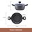 Essteele Per Benessere Ceramic Non-Stick 24 cm 4.5L Covered Casserole