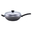 Essteele Per Benessere Ceramic Non-Stick 32 cm Covered Wok With Helper Handle