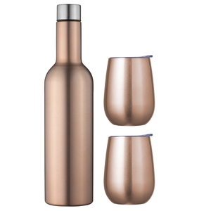 Avanti Wine Traveller Set Rose Gold-avanti-What's Cooking Online Store