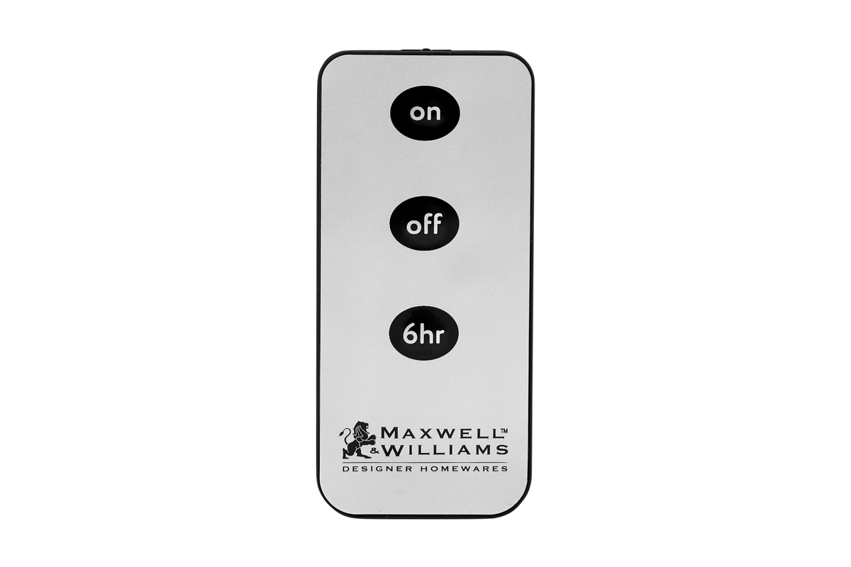 Maxwell & Williams Let's Get Lit LED Candle Remote Black Gift Boxed