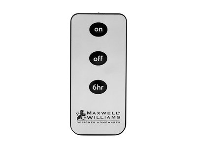 Maxwell & Williams Let's Get Lit LED Candle Remote Black Gift Boxed-maxwell-and-williams-What's Cooking Online Store