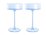 Maxwell & Williams Glamour Coupe Glass 240ml Set of 2 Blue Gift Boxed