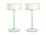 Maxwell & Williams Glamour Coupe Glass 240ml Set of 2 Green Gift Boxed