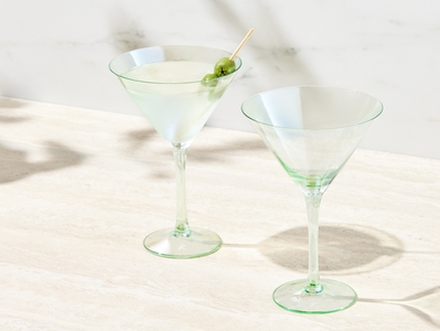 Maxwell & Williams Glamour Martini Glass 230ml Set of 2 Green Gift Boxed-maxwell-and-williams-What's Cooking Online Store