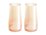 Maxwell & Williams Glamour Highball Glass 480ml Set of 2 Coral Gift Boxed