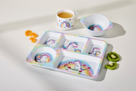 Maxwell & Williams Jedda Robaard Magical Tales Melamine 3pc Dinner Set Unicorn Gift Boxed-maxwell-and-williams-What's Cooking Online Store