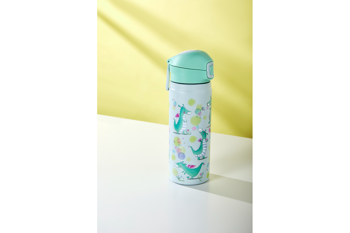 Maxwell & Williams Jedda Robaard Magical Tales Double Wall Insulated Bottle 550ml Dragon Gift Boxed