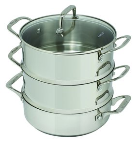 Pyrolux Steamer Set 3 Tier 24cm Stainless Steel-pyrolux-What's Cooking Online Store