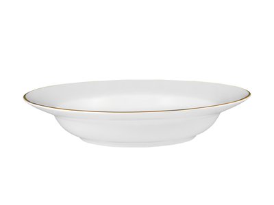 Maxwell & Williams White Gold Rim Soup Bowl 23cm Gold-maxwell-and-williams-What's Cooking Online Store