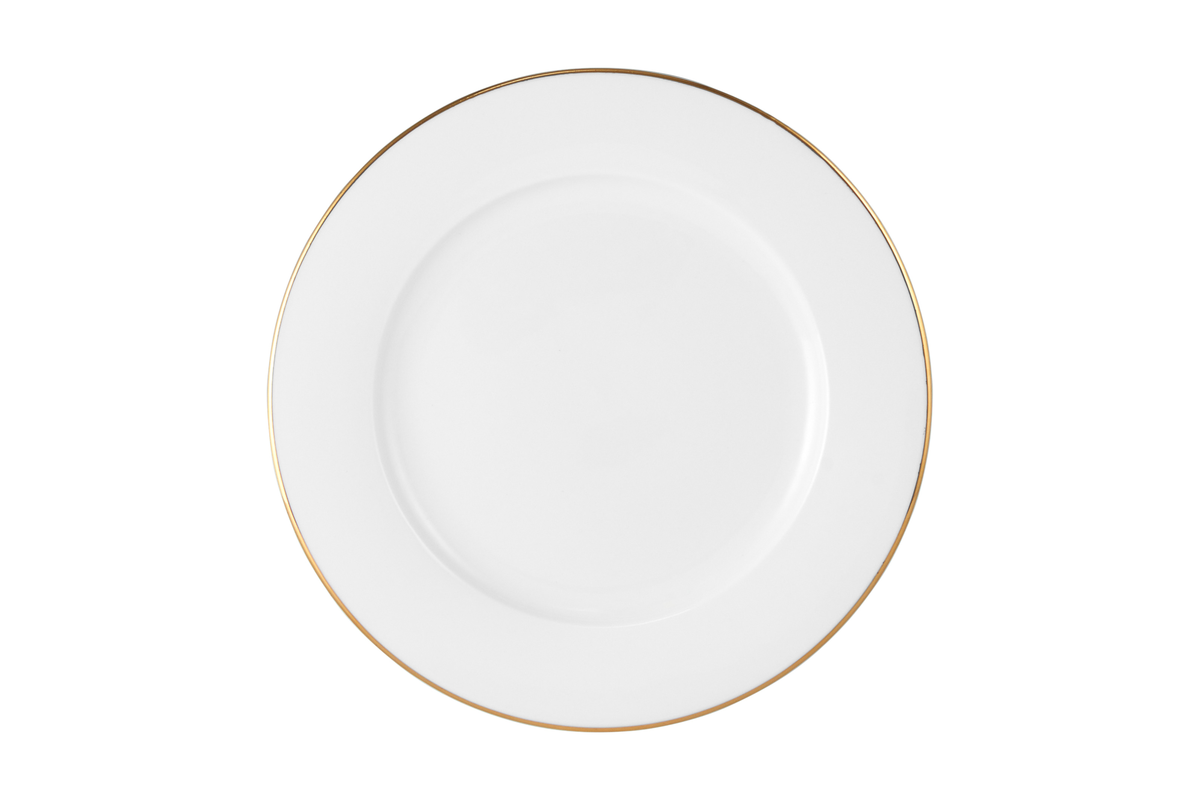 Maxwell & Williams White Gold Rim Side Plate 19cm Gold