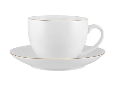 Maxwell & Williams White Gold Cup & Saucer 260ML Gold-maxwell-and-williams-What's Cooking Online Store