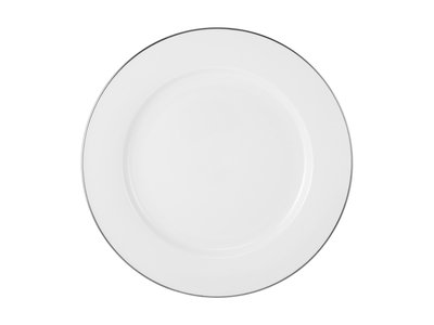 Maxwell & Williams White Platinum Rim Dinner Plate 27.5cm Platinum-maxwell-and-williams-What's Cooking Online Store