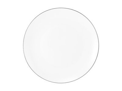 Maxwell & Williams White Platinum Coupe Side Plate 19cm Platinum-maxwell-and-williams-What's Cooking Online Store