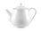 Maxwell & Williams White Platinum Teapot 1L Platinum Gift Boxed