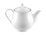 Maxwell & Williams White Platinum Teapot 1L Platinum Gift Boxed