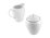 Maxwell & Williams White Platinum Sugar & Creamer Set Platinum Gift Boxed