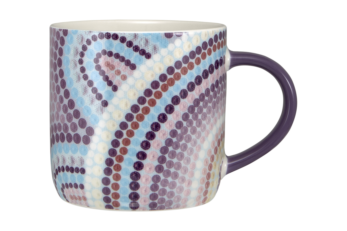 Maxwell & Williams Lou Martin Uplift Mug 480ml Purple