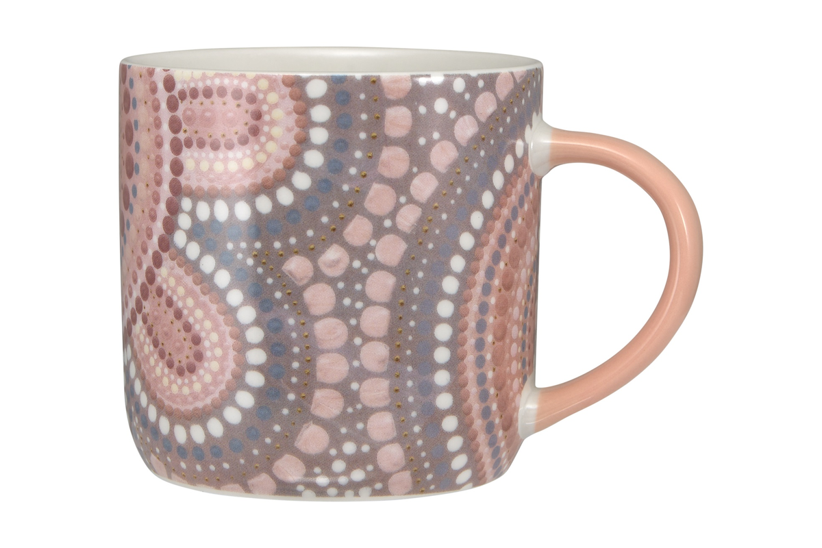 Maxwell & Williams Lou Martin Uplift Mug 480ml Coral