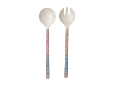 Maxwell & Williams Lou Martin Uplift Melamine Salad Servers Set of 2 30cm-maxwell-and-williams-What's Cooking Online Store