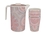 Maxwell & Williams Lou Martin Uplift Melamine Jug And Tumbler Set of 5 Gift Boxed