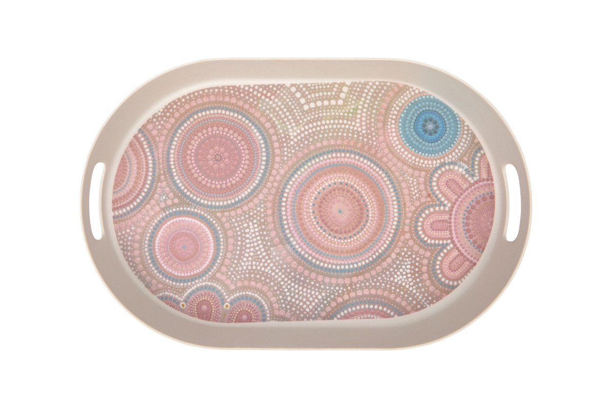 Maxwell & Williams Lou Martin Uplift Melamine Tray 46x30cm