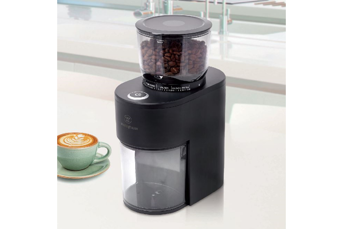 Westinghouse Coffee Burr Grinder Black