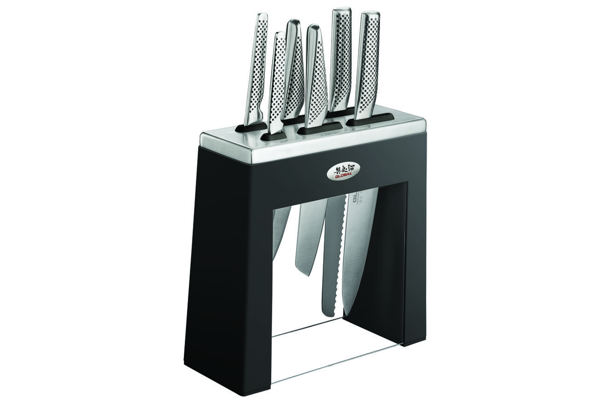 Global Kabuto Knife Block Set 7